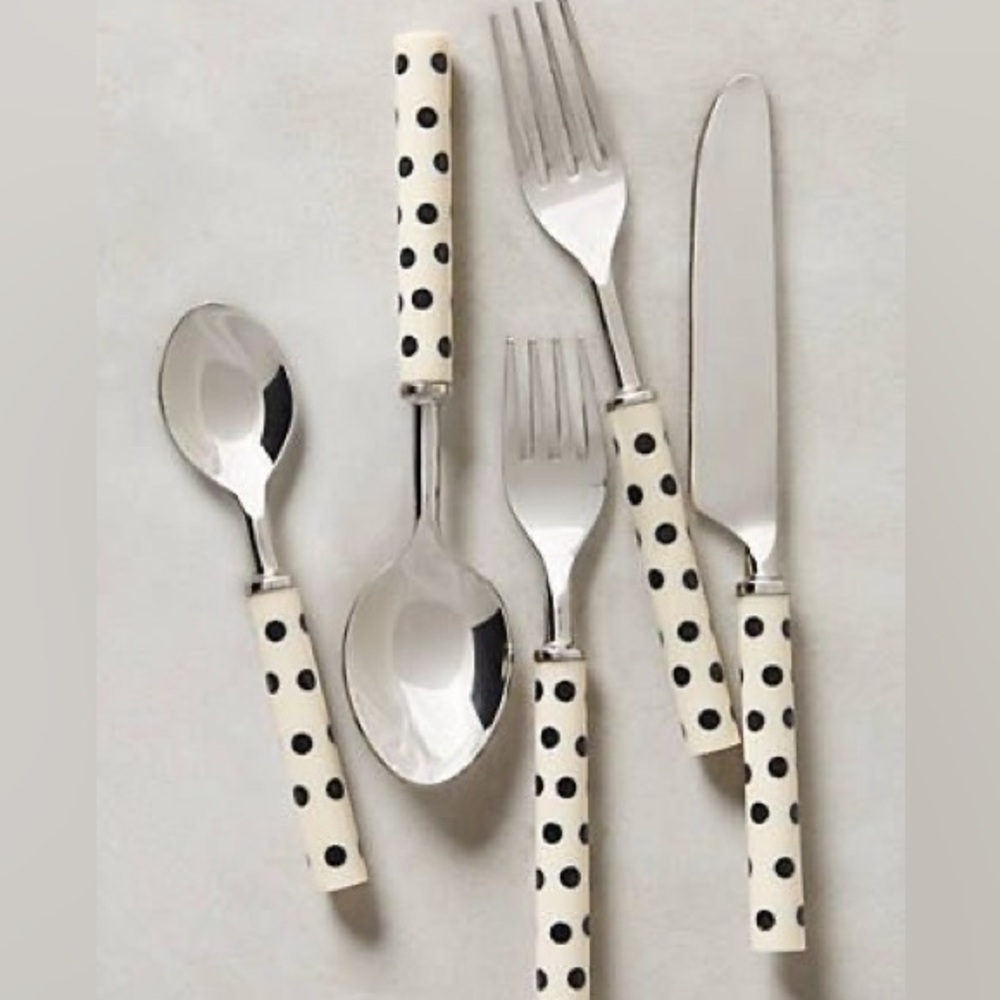 ISO Anthropologie Crescendo Dot Flatware